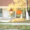 Glitzhome® 3ft. Fall Metal Scarecrow & Pumpkin Yard Stake, 2ct.